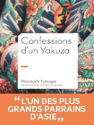 cover image of Confessions d'un Yakuza